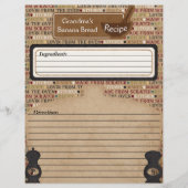 Gemaakt van Scratch Matching Recipe Set Insert (Voorkant)