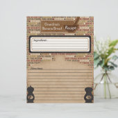 Gemaakt van Scratch Matching Recipe Set Insert (Staand voorkant)