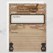 Gemaakt van Scratch Matching Recipe Set Insert (Voorkant / Achterkant)
