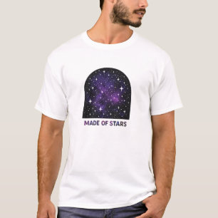 Gemaakt van sterren t-shirt