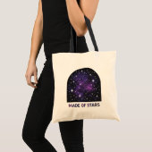 Gemaakt van sterren tote bag (Voorkant (product))