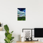 Gemaakt van sterrenstof - kosmische kunst poster (Thuiskantoor)