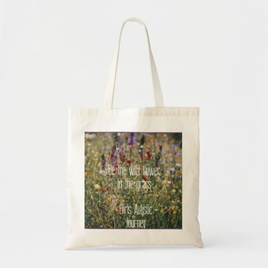 Gemaakt van vriendelijkheid, een handtas voor auti (Voorkant)