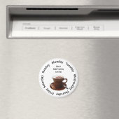 Gemaakt Verse Koffietracker Magneet (Insitu (Vaatwasser))