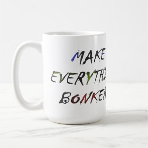 Gemaakt voor Carol roze script grappige stijl Koffiemok