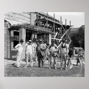 Gemaakt voor de bouw: 1923 poster