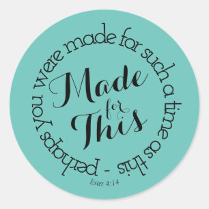 Gemaakt voor deze Klassieke Sticker