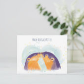 gemaakt voor elk ander Briefkaart (Staand voorkant)