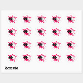 Gemaakt voor elkaar! ronde sticker (Vel)