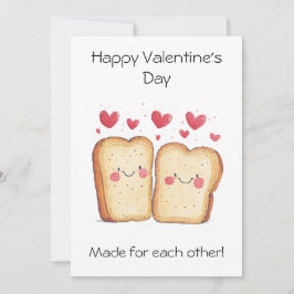 Gemaakt voor elkaar - Schattige & Punny Valentijn' Kaart