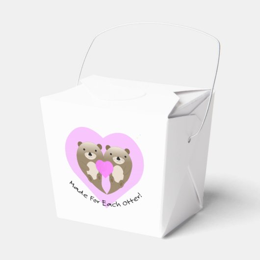 Gemaakt voor elke otter bedankdoosjes (Voorkant Zijde)