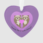 Gemaakt voor elke otter ornament (achterkant)