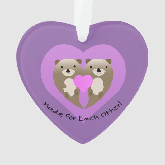 Gemaakt voor elke otter ornament (achterkant)