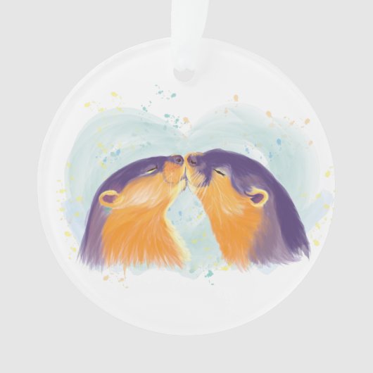 gemaakt voor elke otter ornament (voorkant)