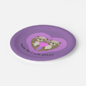 Gemaakt voor elke otter papieren bordje (Gekanteld)