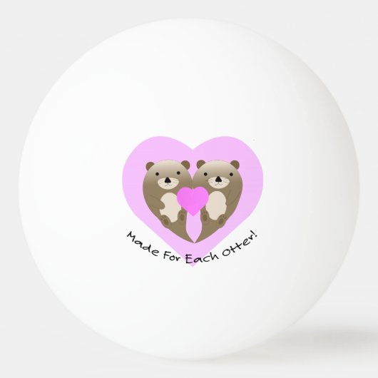 Gemaakt voor elke otter pingpongbal (Voorkant)