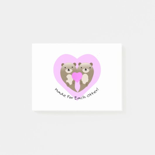 Gemaakt voor elke otter post-it® notes (Voorkant)