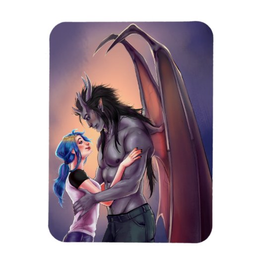 Gemaakt voor Granite Tas en Jeneverbesmagneet Magneet (Verticaal)