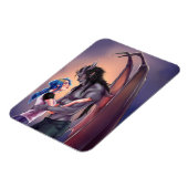 Gemaakt voor Granite Tas en Jeneverbesmagneet Magneet (Linkerzijde)