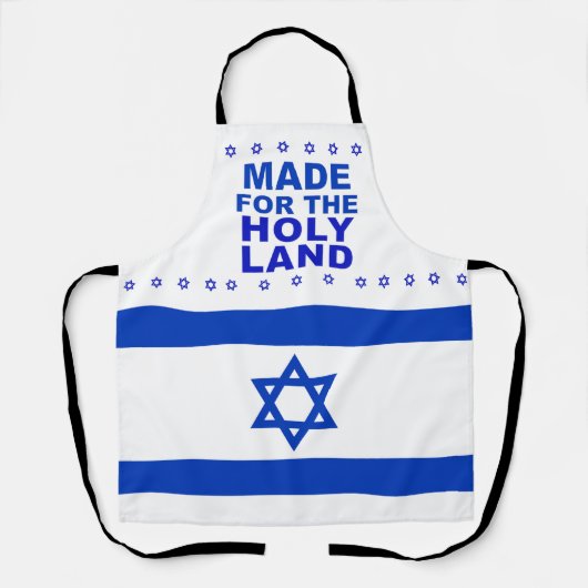 Gemaakt voor het Heilige Land Schort (Voorkant)
