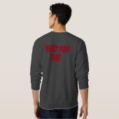 Gemaakt voor het linker borst sweatshirt van dit M (Achterkant volledig)