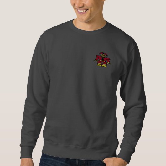 Gemaakt voor het linker borst sweatshirt van dit M (Voorkant)