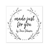Gemaakt voor je lavender harten  zelfinktende stempel (Design)