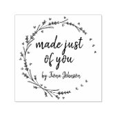 Gemaakt voor je lavender harten  zelfinktende stempel (Design)