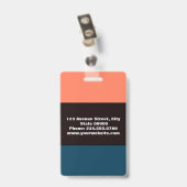 Gemaakt voor jou, stijlvol badge (Achterkant met clip)
