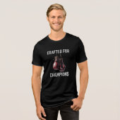 Gemaakt voor kampioenen Tri-Blend shirt (Voorkant volledig)
