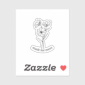 Gemaakt voor meer Sticker (Vel)