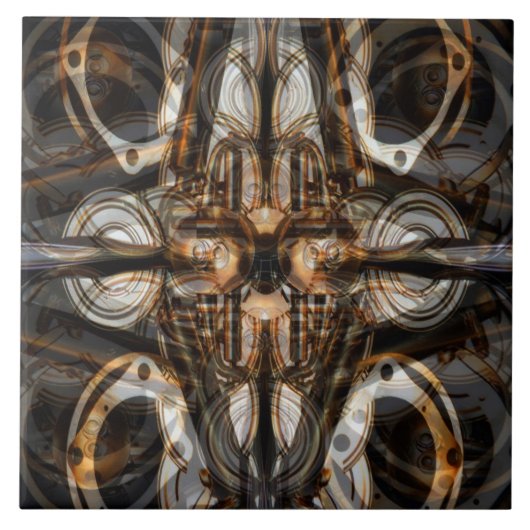 Gemaakt voor Steampunk Tile Tegeltje (Voorkant)