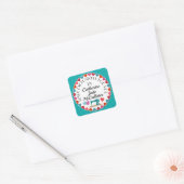 Gemaakt voor u Designer Seamstress Sticker (Envelop)