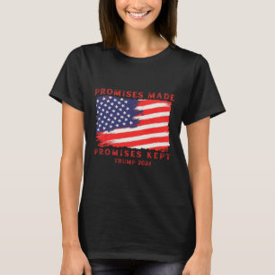 Gemaakte beloftes gehouden stem Trump 2024 T-shirt