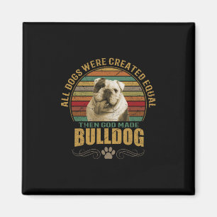 Gemaakte Bulldog Magneet