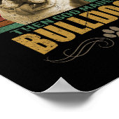Gemaakte Bulldog Poster (Hoek)
