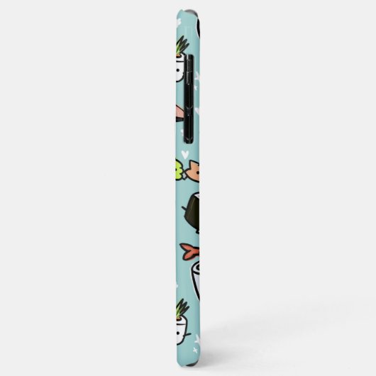 Gemaakte Kawaii Sushi Characters Cute and Funny Case-Mate iPhone Case (Achterkant/links)