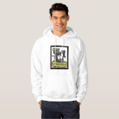 Gemaakte Zebra Hoodie (Voorkant volledig)