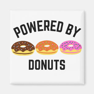 GEMACHTIGD DOOR DONUTS MAGNEET