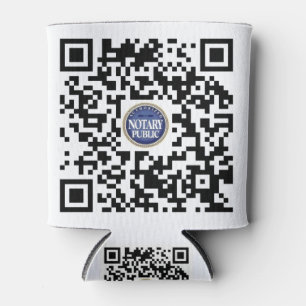 Gemachtigde Notaris Public QR-code Blikjeskoeler
