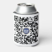 Gemachtigde Notaris Public QR-code Blikjeskoeler (Blikje Achterkant)