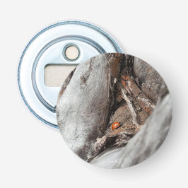 Gemagnetiseerde flesopener foto van een lieveheers button flesopener