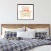 Gemak Canvas Afdruk (Insitu (Slaapkamer))