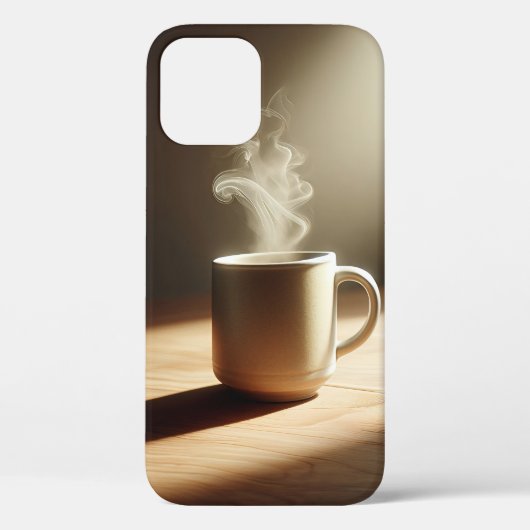 Gemak in een kop - Een gezellige koffiemok telefoo Case-Mate iPhone Case (Achterkant)