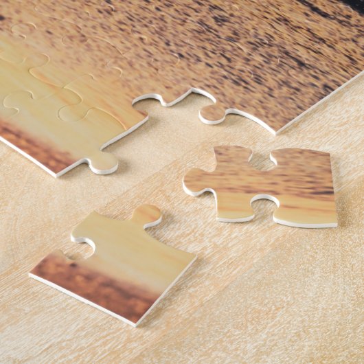 Gemakkelijk aangepaste foto gepersonaliseerd legpuzzel (Zijkant)