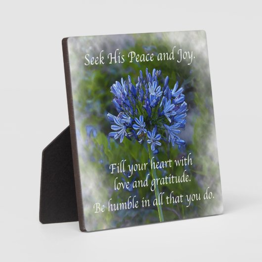 Gemakkelijk aangepaste Plaque met EASEL Fotoplaat (Voorkant)