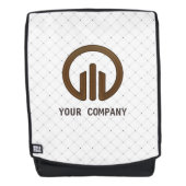 Gemakkelijk aanpasbaar persoonlijk of uw bedrijfso rugtassen (Voorkant)