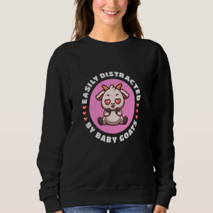 Gemakkelijk afgeleid door Baby Goats Farmer Baby G Trui