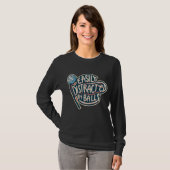 Gemakkelijk afgeleid door ballen Grappige Golf Bal T-shirt (Voorkant volledig)