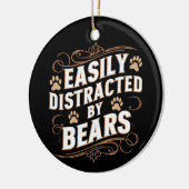 Gemakkelijk afgeleid door Beren Gay Beer Pride Keramisch Ornament (Links)